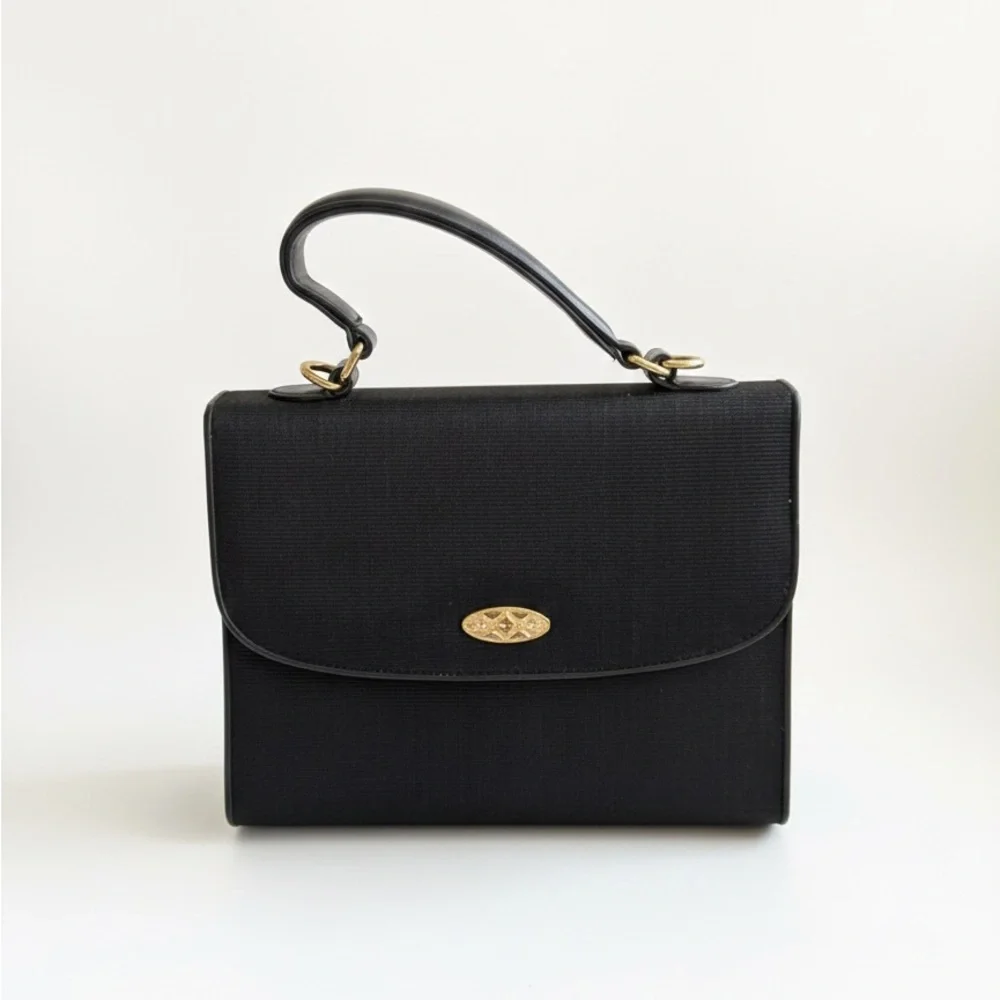 Genuine Horse Hair Elegant Black Handbag